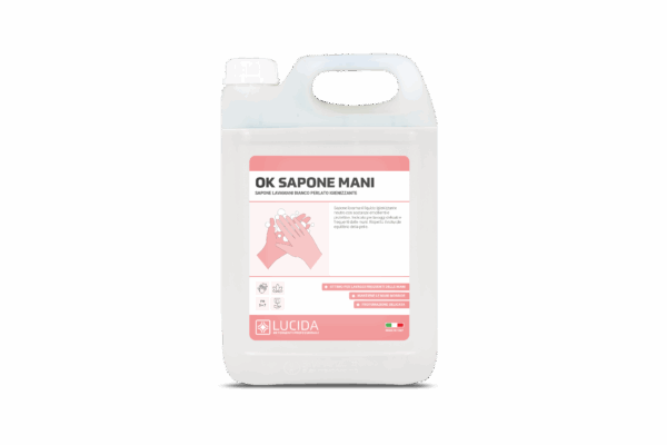 Ok Sapone mani Bianco Perlato 2 x 5 lt