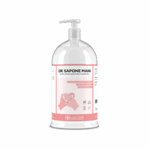 Ok Sapone mani Bianco Perlato 6 x 1 lt con 6 dispenser