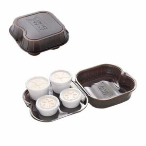 Contenitore asporto 2 caffè S4 Coffeway 240 PZ Marrone