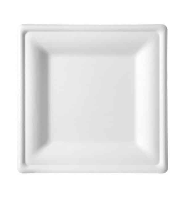 Piatti quadrati bio 26x26 cm 50 PZ