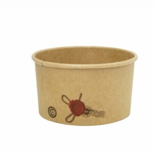 Coppetta Gelato Kraft Avana 120 cc – Ø75×46 mm – 50 PZ x 40 CF