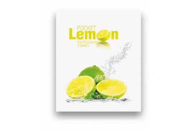 Salviette Lemon C+C 9,5×7,2 cm – Confezione da 100 pz