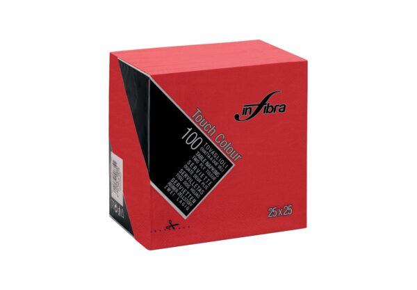 Tovaglioli 25x25 cm vari colori in Pura Cellulosa 2 Veli (50 Conf. da 100 pz) (Copia)